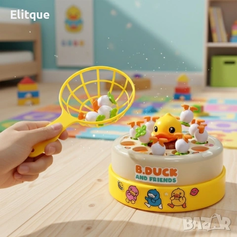 Интерактивна игра с летящи патици