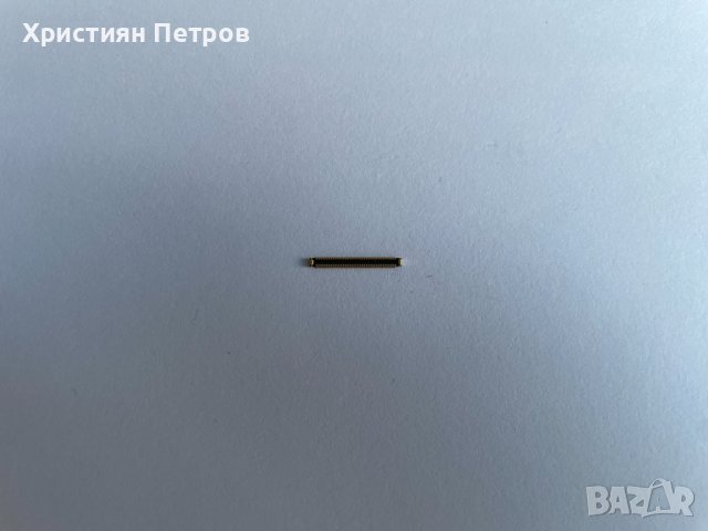 Конектор / Букса 78 pin мъжки на лентовият кабел за Samsung Galaxy S20 FE, снимка 2 - Резервни части за телефони - 44291497