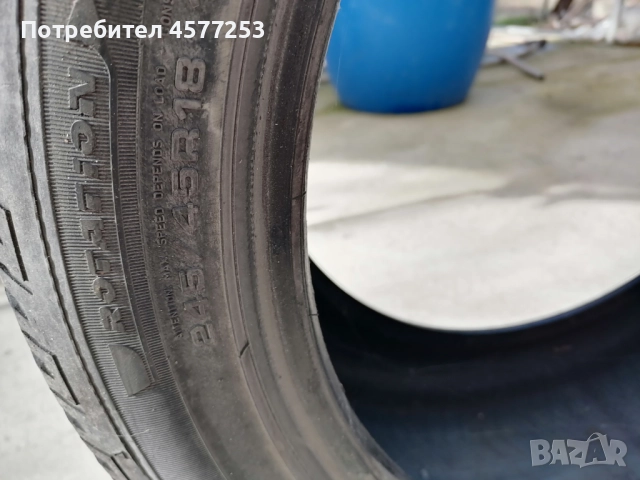 Зимни гуми 245/45/18 само 3-броя, снимка 4 - Гуми и джанти - 52441318