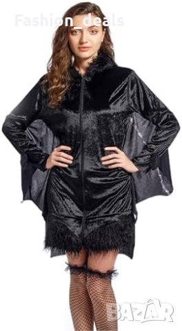 Нов Женски Хелоуин Костюм Летяща Мишка Парти Подарък, снимка 4 - Други - 42699165