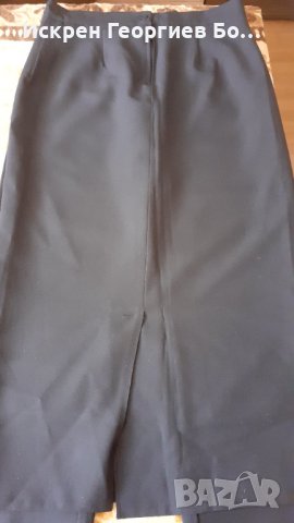 Дамска копринена пола с хастар, снимка 1