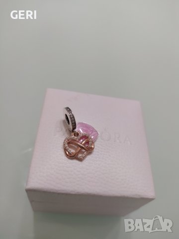 НОВО!Сребърен талисман PANDORA S925 ALE +КУТИЯ