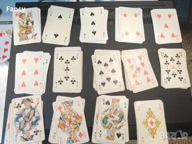 Три чифта стари немски карти , снимка 8 - Колекции - 48298377