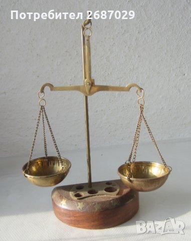 Везна везни Темида антика, снимка 3 - Други - 31604406