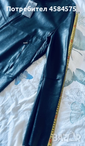 Мъжко кожено яке Emporio Armani , снимка 2 - Якета - 51597419