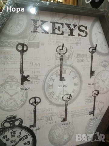 Закачалка за ключове , снимка 3 - Декорация за дома - 31511931
