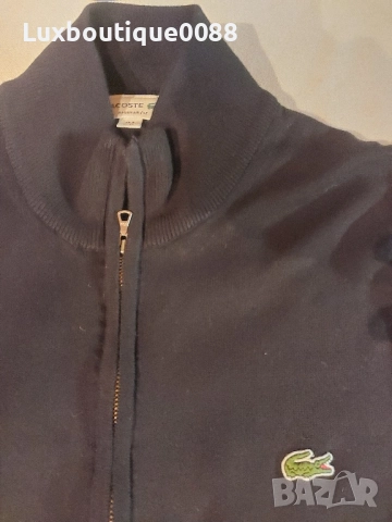 Използвано в много добро състояние горнище Lacoste XL, снимка 3 - Спортни дрехи, екипи - 51876327