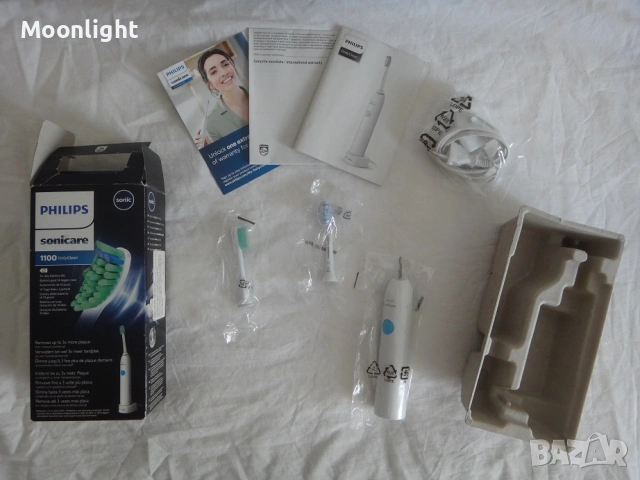 Електрическа звукова четка за зъби Philips Sonicare DailyClean 1100, снимка 14 - Други - 53122706