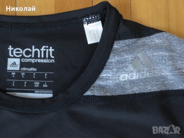 Adidas Techfit тениска , снимка 12 - Тениски - 29056961