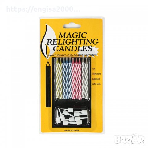 ПРОМО! Магически свещи за рожден ден - самозапалващи се, снимка 2 - Други - 31781618