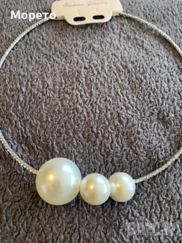 Красиво ново дамско колие-3, снимка 2 - Колиета, медальони, синджири - 48989547