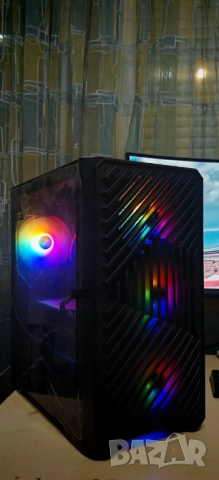 Продавам Добро РС Ryzen 5 5600/32GB/1TB SSD/RX 5700XT/Гаранция, снимка 3 - Геймърски - 52451580