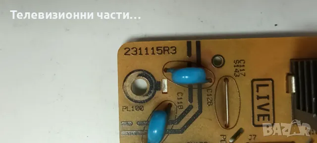 Hitachi 40HE4000 със счупен екран VES400UNDS-2D-N12/17MB211S 240817R1/17IPS12/RC 43140/15Y_40GF11BMB, снимка 9 - Части и Платки - 47852140