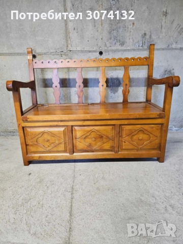 Пейка с ракла в стил Рустик