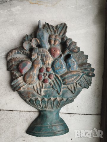 викторианска дървена декорация за стена