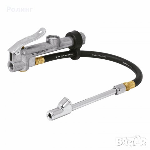 TRUPER Двоен накрайник за помпане на гуми , код 19028