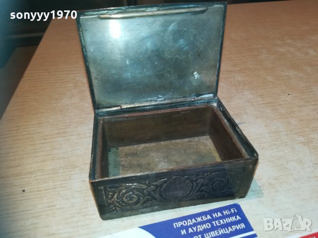 красива метална кутия-внос франция 10х7х4см, снимка 10 - Колекции - 30203938