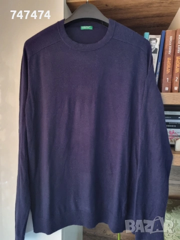 BENETTON, тънък пуловер, М размер