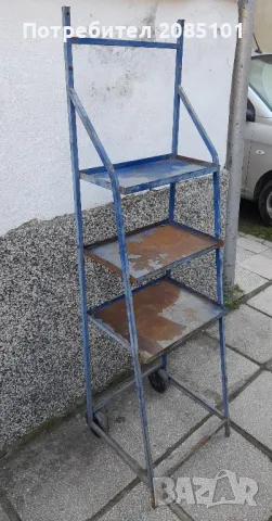 Метален стелаж, снимка 2 - Други стоки за дома - 48834101