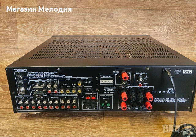Ресивър Harman/Kardon AVR 21 – Мощен аудио-видео ресивър с аудиофилски звук., снимка 7 - Ресийвъри, усилватели, смесителни пултове - 54200123