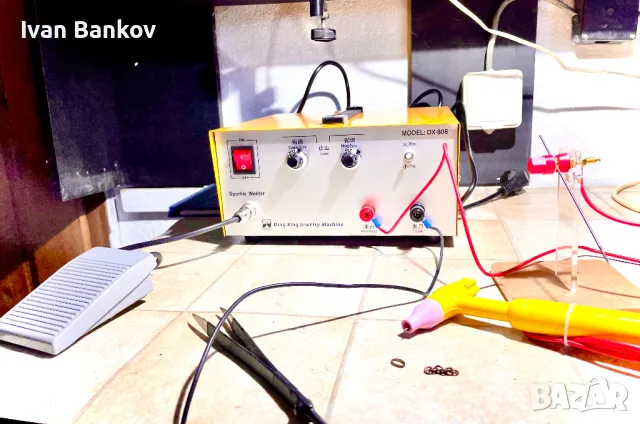 заваряване,запояване на бижутерия от злато,сребро,стомана,мед,месинг, снимка 1 - Други машини и части - 49357872