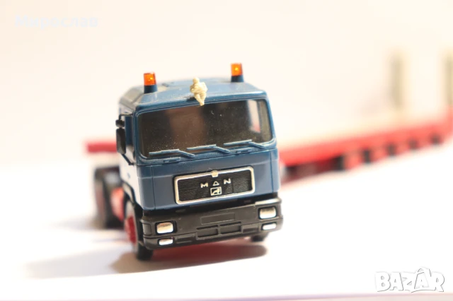 HERPA  H0 1/87  MAN   KАМИОН  МОДЕЛ  ТЕЖКОТОВАРЕН ТРАНСПОРТ, снимка 3 - Колекции - 51158621