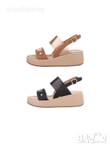 Дамски сандали на клин, 2цвята 