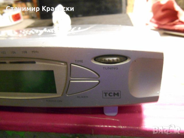 TCM 11912 radio clock alarm, снимка 2 - Други - 30836864