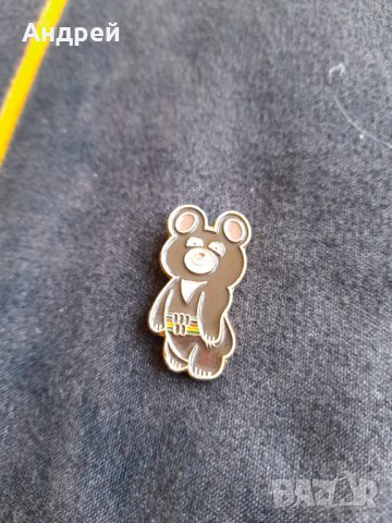 Стара значка мечето Миша #6