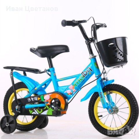 Детски велосипед Maibeki с кош в предната част C BIKE4, снимка 1 - Велосипеди - 44384153