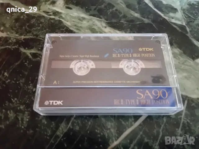 TDK SA-90 /2/ аудио касета, снимка 2 - Декове - 56279218