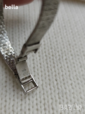 Сребърен елегантен механичен дамски часовник Medalia 17 камъка,проба сребро 835 , снимка 12 - Антикварни и старинни предмети - 53148321