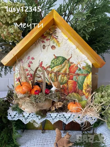 Къщичка за ключове-Есен!, снимка 4 - Декорация за дома - 55880744