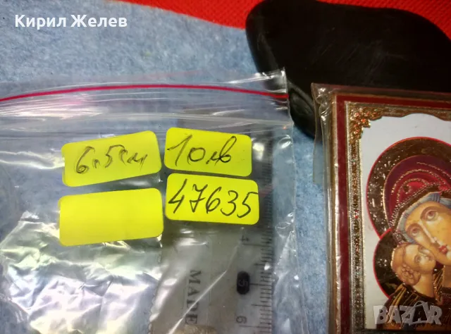 ПРЕСВЕТА БОГОРОДИЦА с МЛАДЕНЕЦА ИЗТОЧНОПРАВОСЛАВНА ИКОНКА 47635, снимка 3 - Икони - 47917458