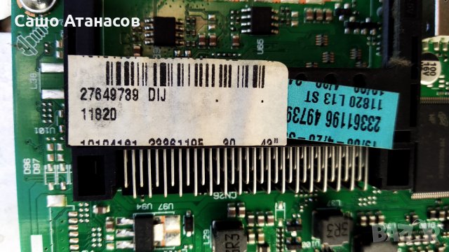 JVC LT-43VF53B със счупена матрица , 17MB110 , 17IPS12 , 6870C-0532A , VES430UNDL-2D-N12, снимка 10 - Части и Платки - 29446325