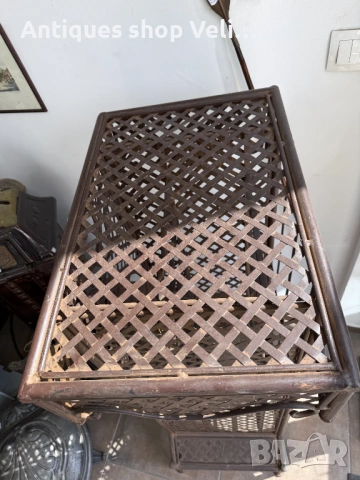 Метална поставка за вино №8066, снимка 6 - Антикварни и старинни предмети - 54042526