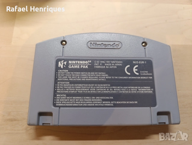 Nintendo 64 - The Legend of Zelda Ocarina of Time, снимка 3 - Игри за Nintendo - 53194353