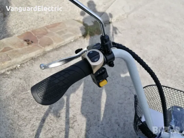 ЕЛЕКТРИЧЕСКИ СКУТЕР Maxmotors Little City Harley 1200W СВЕТЛО СИН, снимка 2 - Мотоциклети и мототехника - 42256426