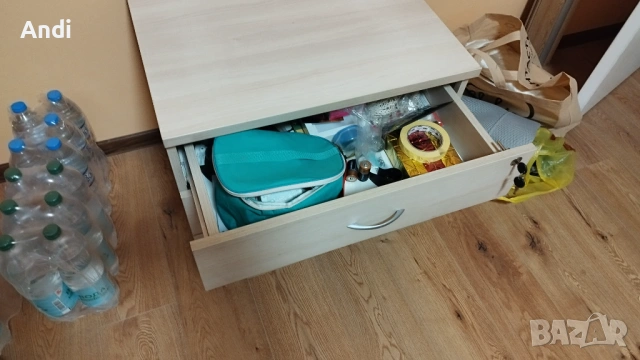 Офис шкаф - шкафче с 3 чекмеджета и ключалка 68/50/55см, снимка 12 - Шкафове и рафтове - 54043785