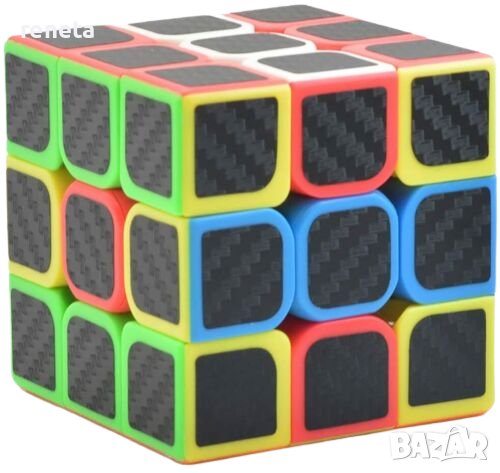 Куб Ahelos, Тип Рубик, Магически, Карбонови лепенки, снимка 1 - Образователни игри - 40132434