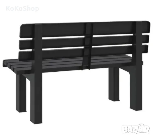 Градинска пейка-110x52x71см./пейка/, снимка 5 - Градински мебели, декорация  - 50007837