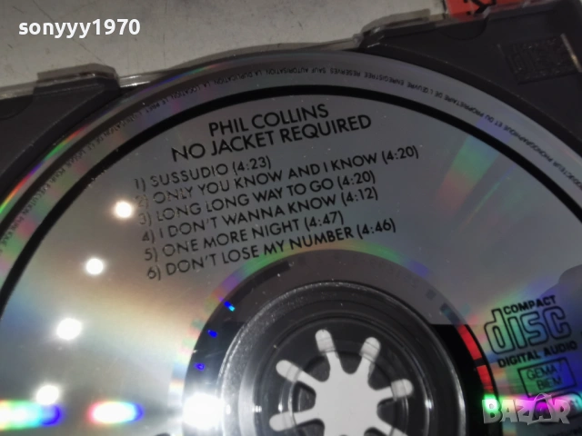 PHIL COLLINS CD-ВНОС GERMANY 0304261751H2E6R, снимка 16 - CD дискове - 54081940