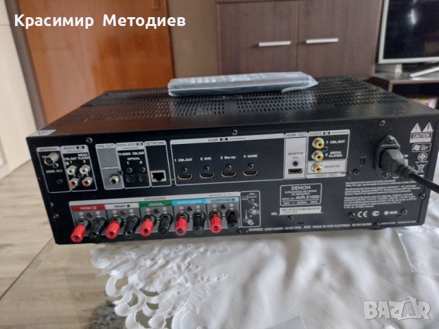 Denon avr-x 1000, снимка 13 - Ресийвъри, усилватели, смесителни пултове - 44241911
