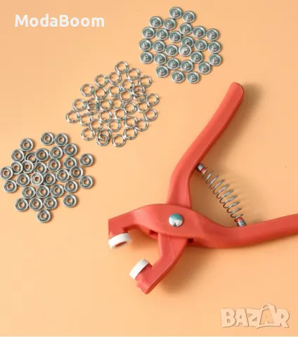 Уред за поставяне на копчета „тик-так“, капси, кутийка за съхранение на капсите, снимка 13 - Други стоки за дома - 48504577