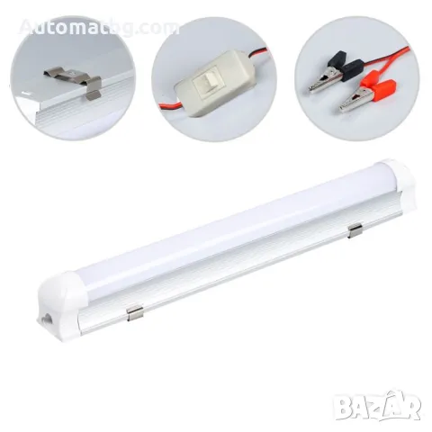 Работна лампа Automat, Интероирна, 12V, 60см , снимка 2 - Къмпинг осветление - 48875242