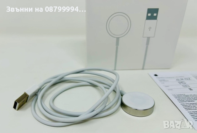   Оригинален Адаптер Зарядно Кабел USB A за Часовник Apple Watch, снимка 3 - Друга електроника - 51980084