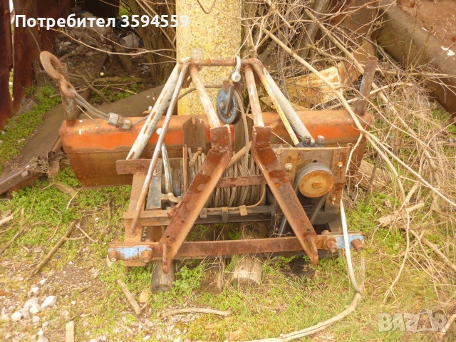  Навесна лебедка, снимка 3 - Други машини и части - 54102047