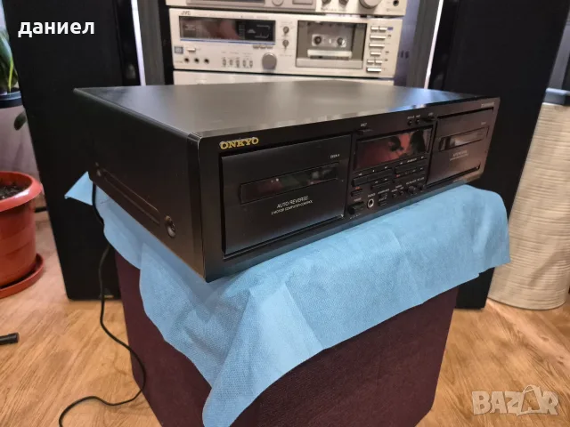 Onkyo TA-RW544 - двоен стерео касетен дек и CD player Onkyo DX 1700 - отлично работещи, снимка 7 - Декове - 55826414
