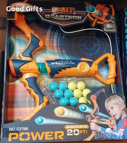 Детски автоматичен арбалет с топчета, снимка 4 - Други - 42905430