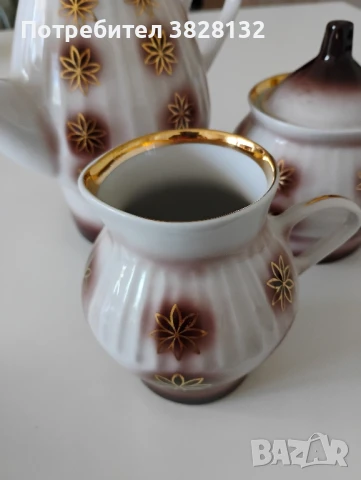 троен сет за кафе, снимка 14 - Антикварни и старинни предмети - 51063314